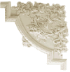 Лепнина Gaudi Decor, Угловой элемент CF601A