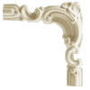 Лепнина Gaudi Decor, Угловой элемент CF612