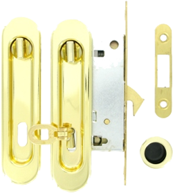 Дверные ручки для раздвижных дверей и замки AGB, B01907